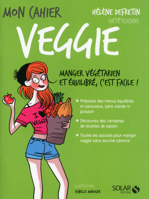 cover image of Mon cahier Veggie
